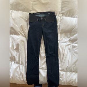 Jcrew maternity matchstick jeans